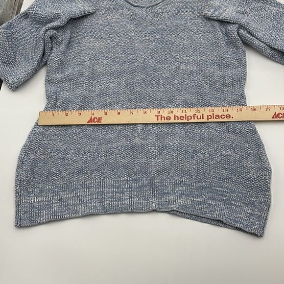 Blue 100% cotton Croft and barrow sweater - Picture 6 of 10